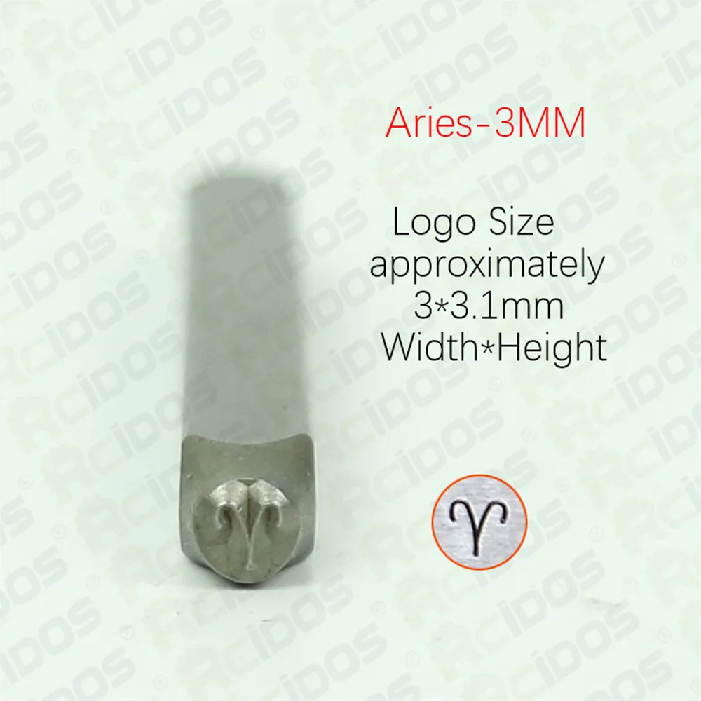 3 мм гороскоп/Двенадцать созвездия зодиака Знак 12 шт. дизайн браслет &quotсделай