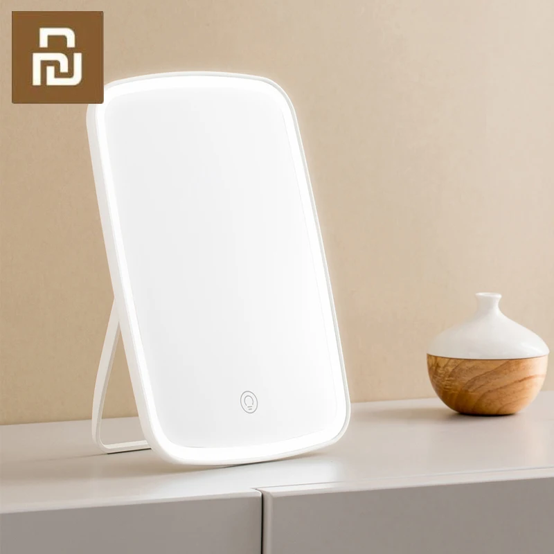Настольное светодиодное зеркало для макияжа с сенсорным управлением