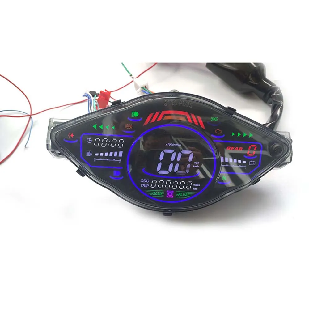Универсальный цифровой тахометр для мотоциклов с ЖК-дисплеем 1 2 4 цилиндров |