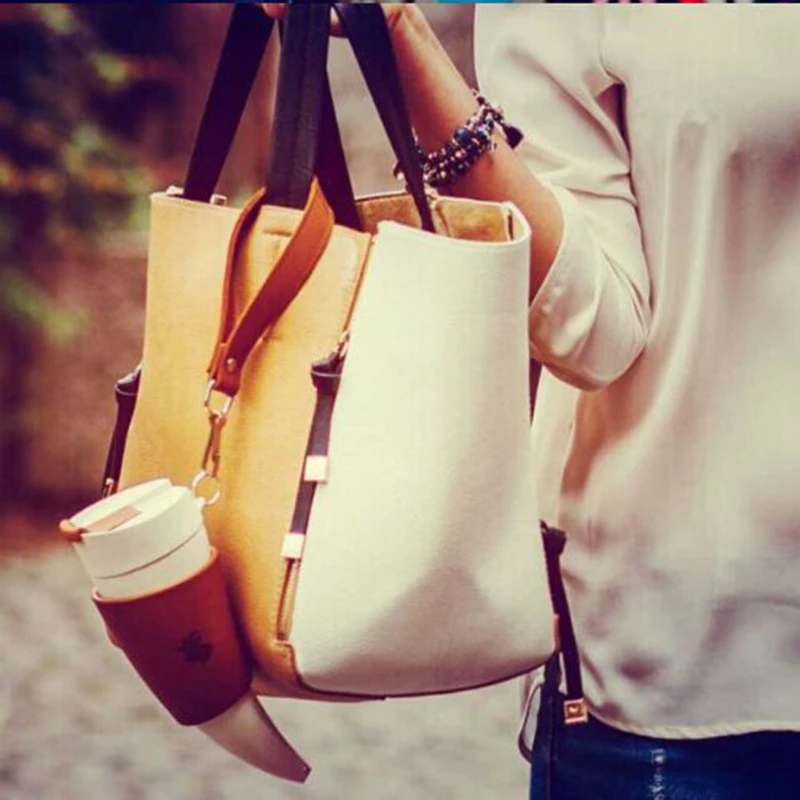 Кофейная кружка с козьим гудком 230 мл белая вакуумная изоляционная чашка