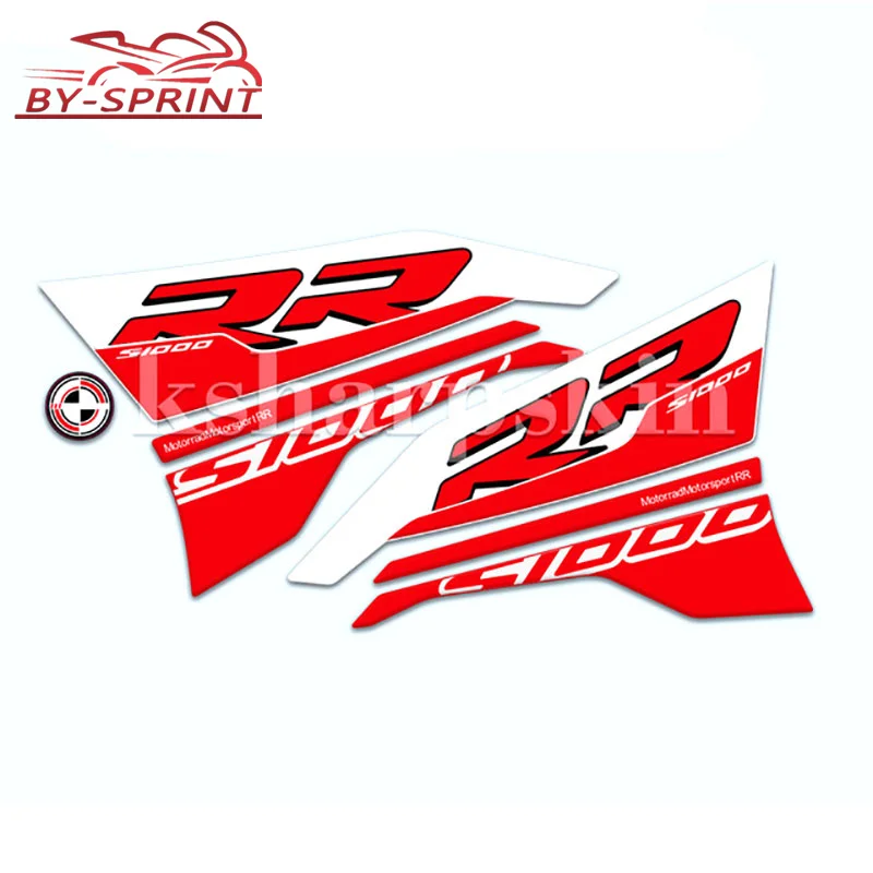 

Motorcycle 3D Gel Front Fairing Sticker Engine Vehicle Protector Number Board Decals Stickers For BMW S1000RR S 1000 RR s1000 rr