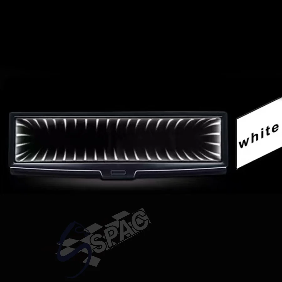 JDM Гоночный Автомобиль регулирусветодиодный светодиодное бесконечное зеркало