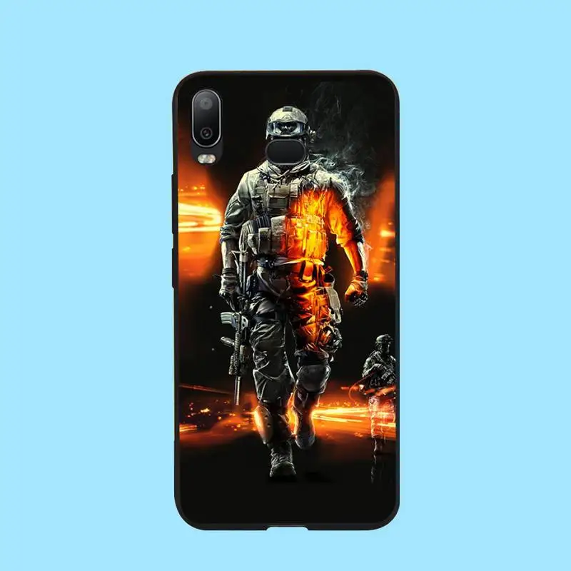 Мягкий черный чехол для телефона PENGHUWAN Power армейский солдат Samsung A10 A20 A30 A40 A50 A70 A71 A51