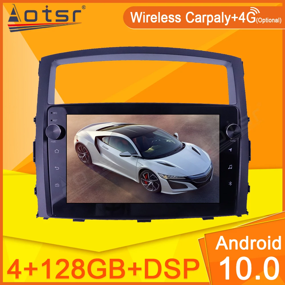 

For Mitsubishi Pajero 4 V80 V90 2006-2016 Car Radio Video Multimedia Player Navi Stereo GPS Android No 2Din 2 Din DVD Head Unit