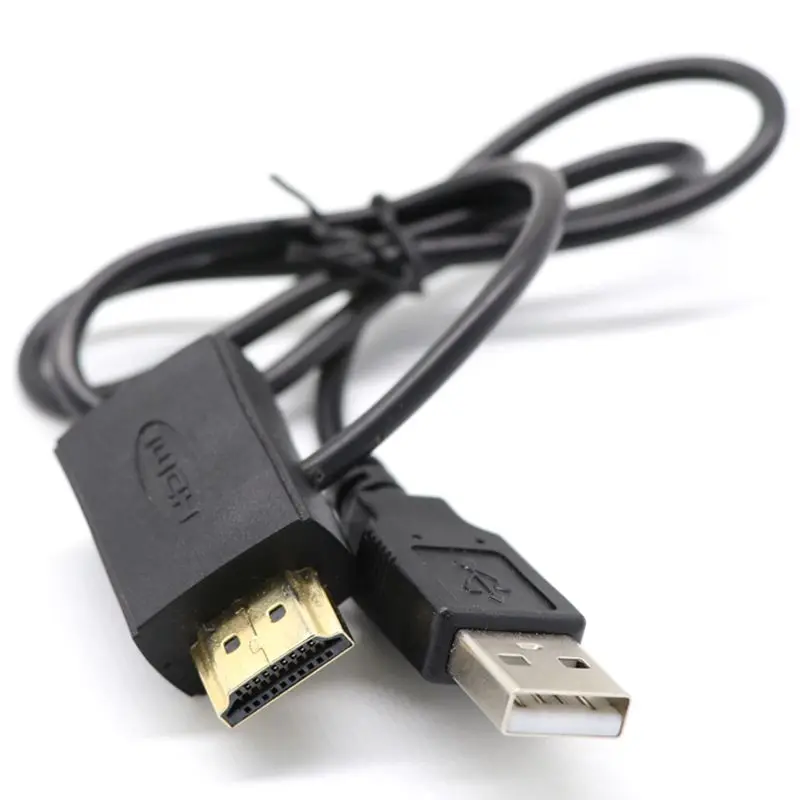 Hdmi штекер к гнезду разъем + USB 2 0 зарядное устройство кабель сплиттер адаптер