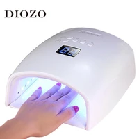 48w nail dryer led nail uv lamp auto sensor for curing all gel nail polish with motion sensing manicure pedicure salon tool