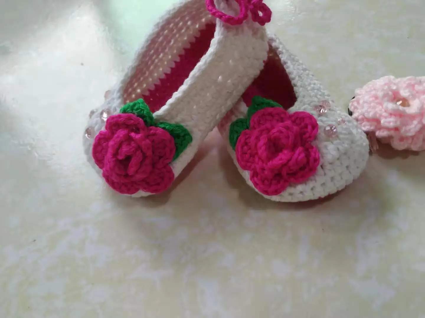 

Baby walking shoes, hand-woven Boutique Flowers, the new shop fully opened, time-limited rush to buy