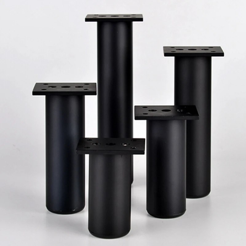 1 шт. H8 12cm Регулируемый мебель для замены ноги Алюминий сплав Поддержка средства