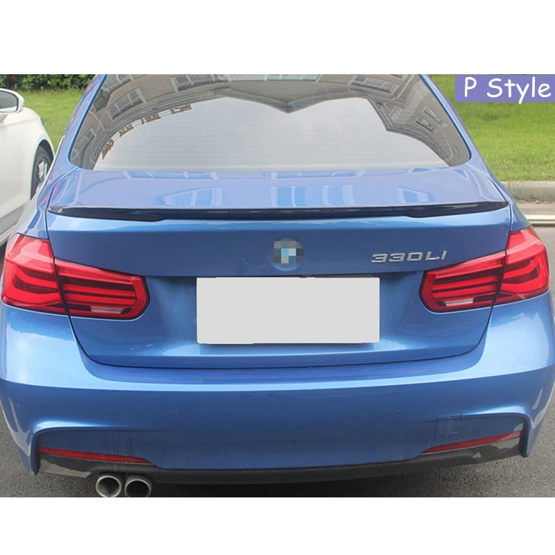 

Rear Lip Spoiler For BMW F30 3 Series F35 2012 2013 2014 2015 2016 2017 2018 ABS Tail Trunk Wing Decoration V / M / P /PSM Style