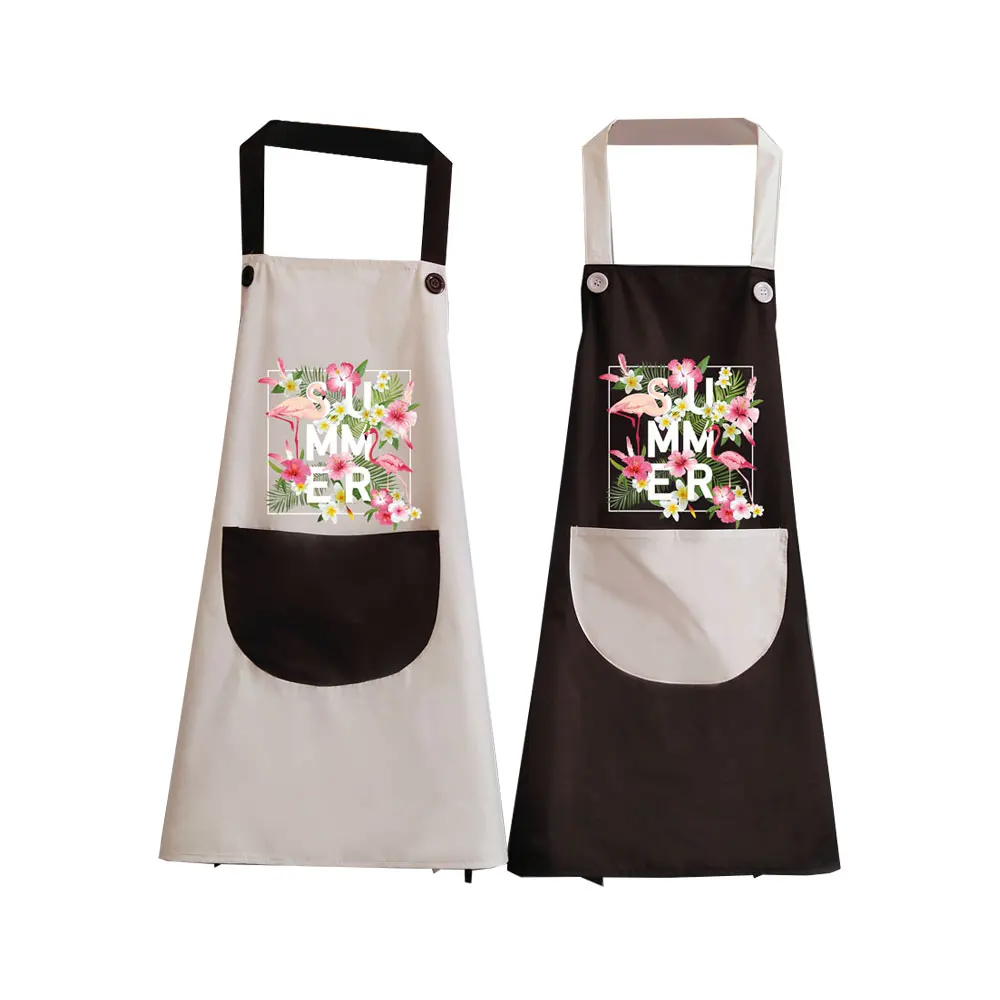 

Summer cute cooking apron household kitchen waterproof oil-proof adults work around waist cloth