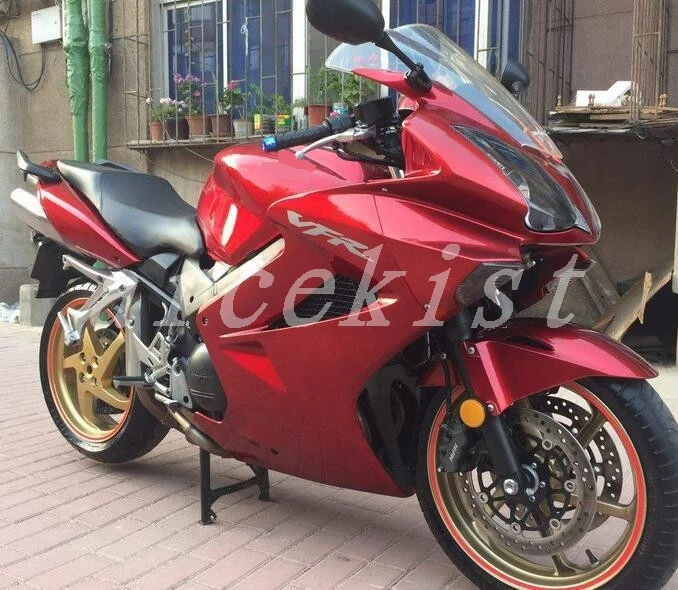 Новый ABS обтекатель подходит для HONDA VFR800 2002 2012 VFR 800 800RR 02 03 04 2005 2006 2007 2008 2009 2010 2011 custom
