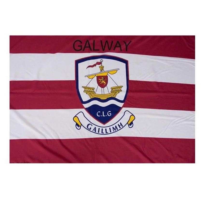 Флаг округа Galway ирландский Государственный округ x 90 см баннер 100D полиэстер 3 Х5