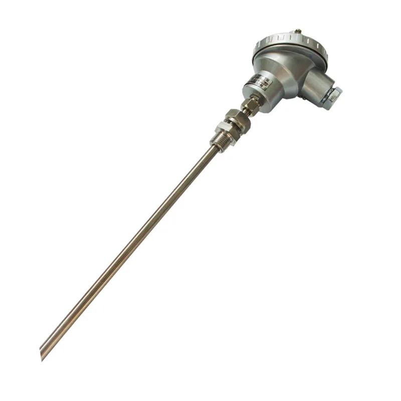 SS 304 оболочка 1/2NPT подвижный WZP pt100 Платиновый термометр сопротивления|resistance