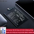 Аккумулятор для huawei honor V8 V9 V20(Play)mate 20 X RS(Lite Pro)Honor View 10 V10View 10 LiteA199 C8815 G606 G610 G700 G710