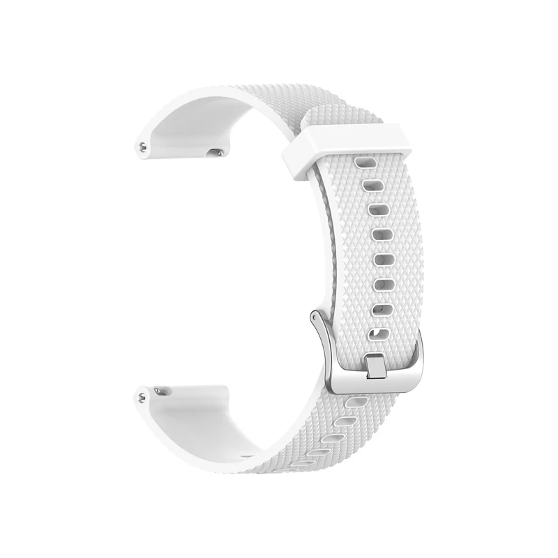 White Мягкий сменный силиконовый ремень для Garmin Vivoactive 4S Vivoactive 4 умный Браслет для Garmin Venu Watch band - Цвет: White