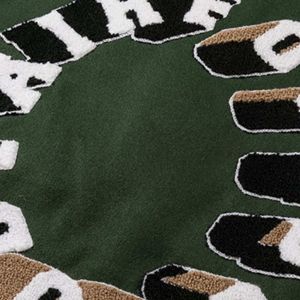 

Hip Hip Baseball College Jacket Patchwork Streetwear Top New Spring Casual Coat Men Embroidery Letter F Leather Couple Winter