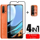 4-в-1 для Xiaomi Redmi Note 9 Pro 5G стекло для Redmi Note 9 Pro 5G защитное закаленное стекло для Redmi Note 9 Pro 5G стекло для объектива