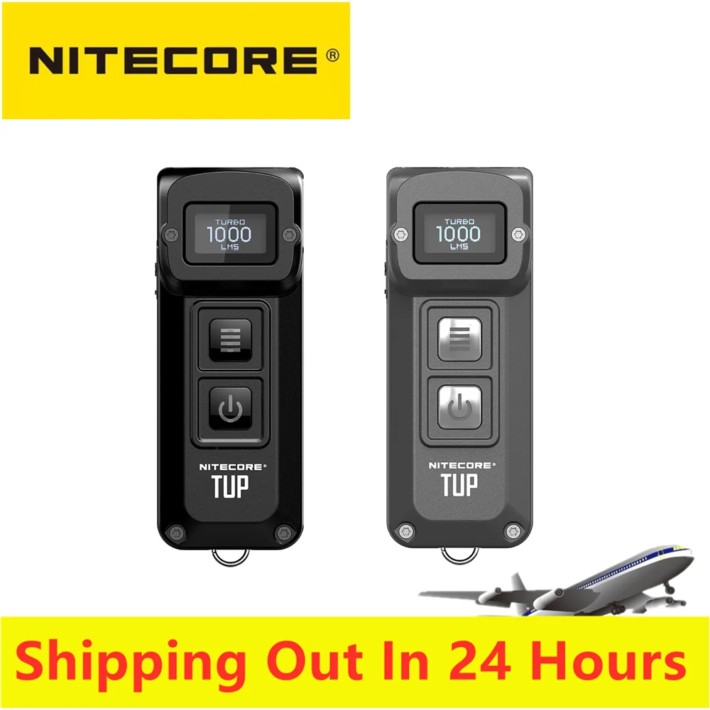 Оригинальный Портативный фонарик NITECORE TUP, умный карманный фонарь EDC, компактный и легкий, 1000 лм, расстояние луча 180 м - изображение