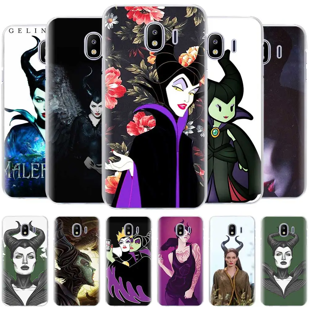 Чехлы Angelina Jolie Maleficent для samsung Galaxy J4 Plus J6 Plus J8 J3 J5 J7 J5 Prime жесткий чехол