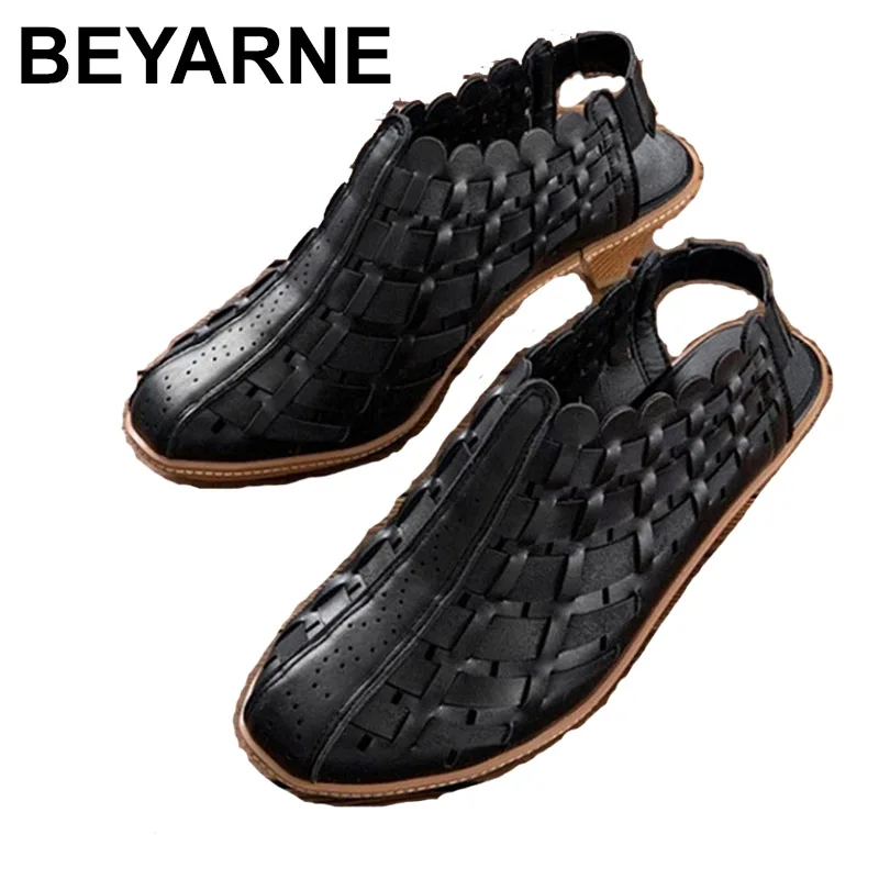 

BEYARNE Women Sandals Gladiator Summer Sandals Fashion Stitching Ladies Heel Sandals Female Casual Wedges Sandals SandaliasMujer