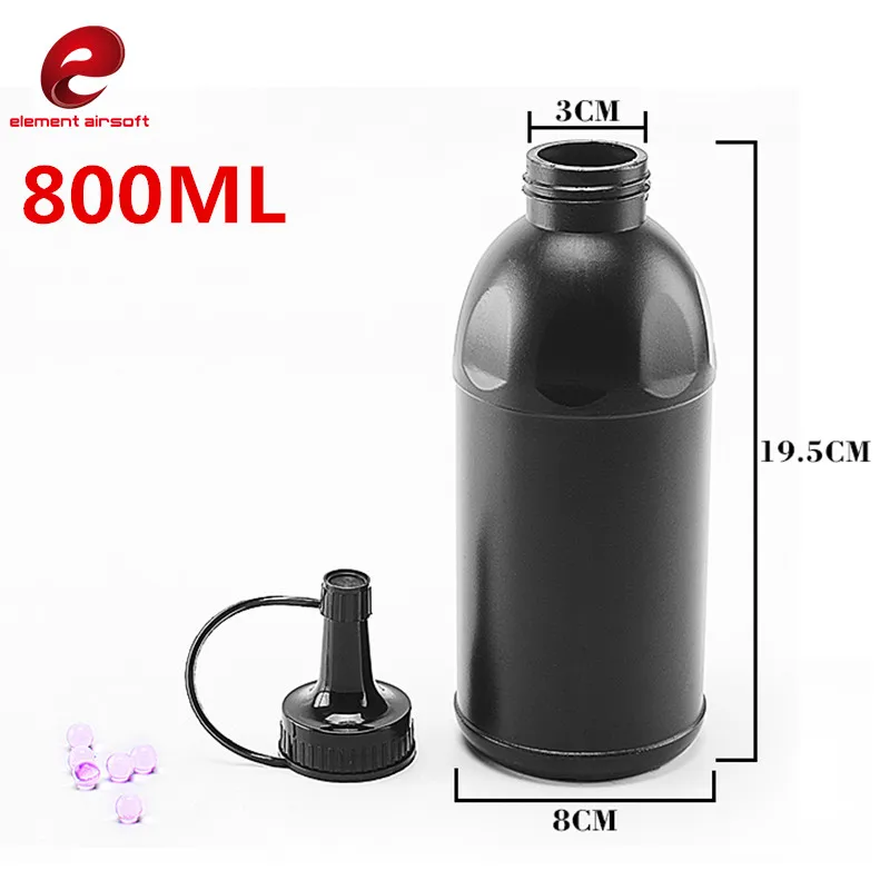 Element Airsoft 500 мл/600 мл/800 мл Скорость BB погрузчик расширяемый бутылки военные съемки