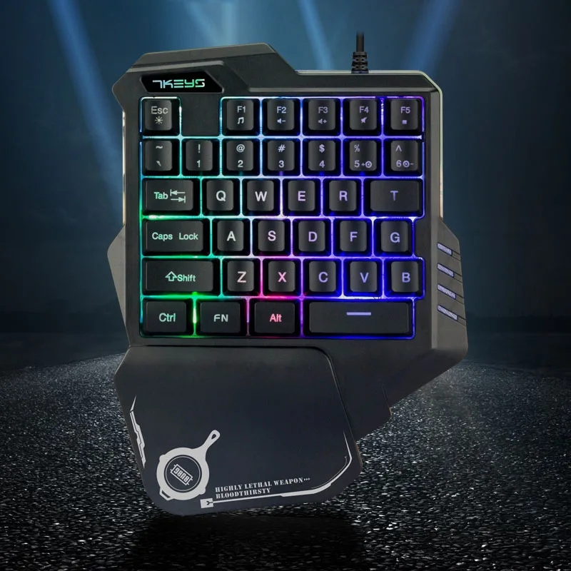 Проводная клавиатура и мышь G30 с подсветкой профессиональная игровая для одной