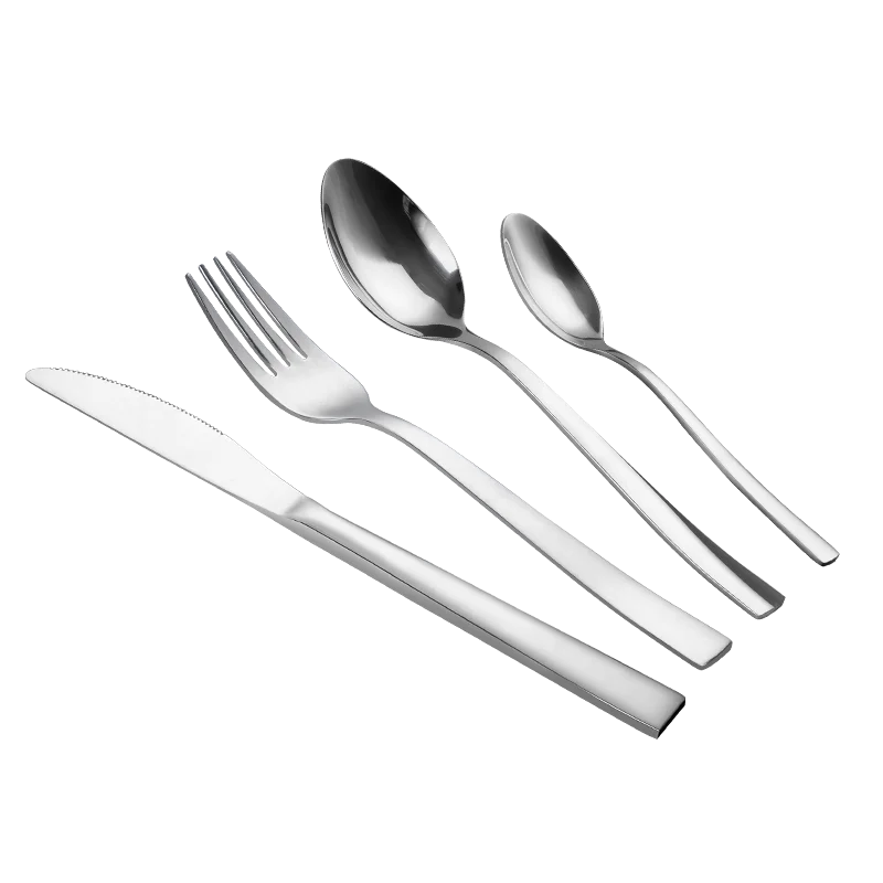 Набор столовых приборов из нержавеющей стали многоразовый набор ложек и вилок