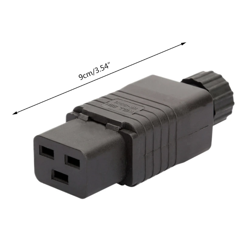 IEC PDU UPS 16A 250VAC 320 C 19 plug разъем conector C19 Plugue feme Conect Rewirable Socket F19 21 | Электроника