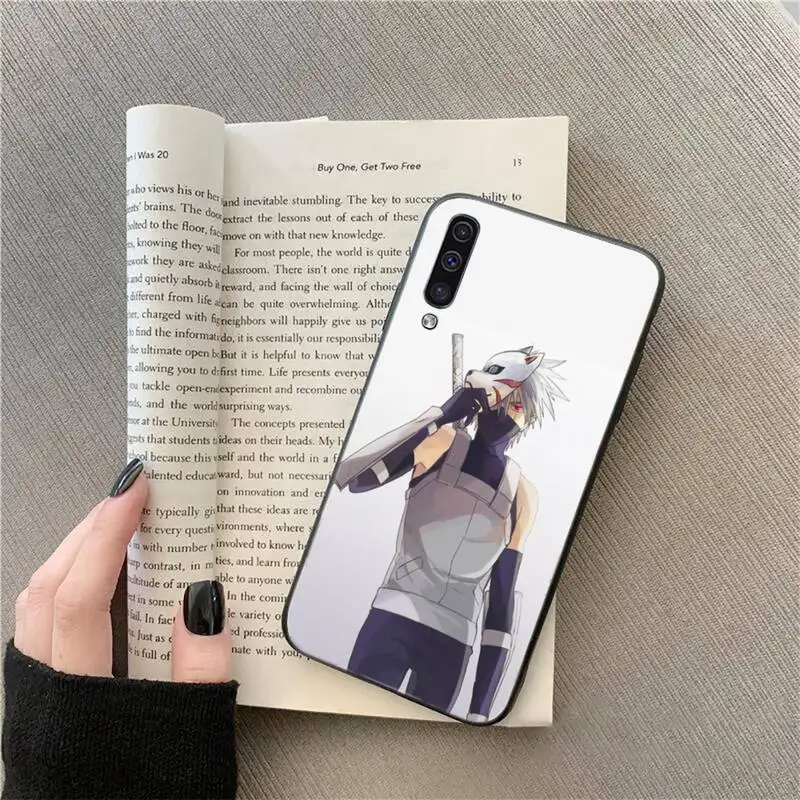 

Naruto Kakashi Phone Case For Samsung A20 A30 30s A40 A7 2018 J2 J7 prime J4 Plus S5 Note 9 10 Plus