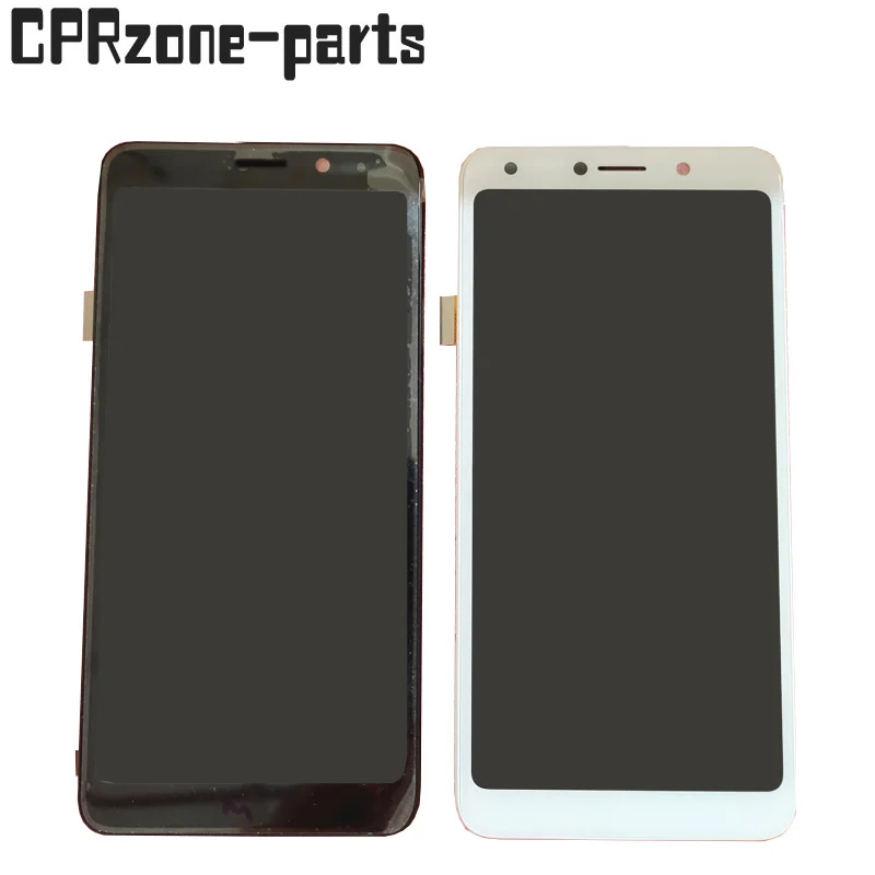 

Black / White + Frame For TCL SEMP GO5e LCD Display With Touch Screen Digitizer Sensor Panel Assembly