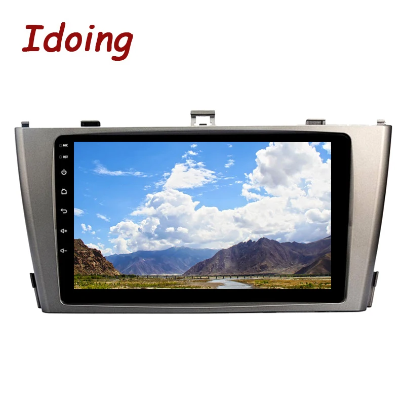 Idoing 9 &quot4G + 64G 2.5D QLED автомобильный Android Радио мультимедийный плеер головное