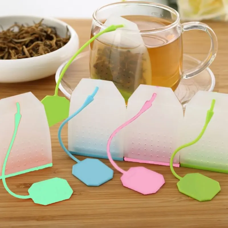 

1pcs Silicone Mesh Loose Spice Herbal Tea Leaf Infuser Strainer Filter Diffuser