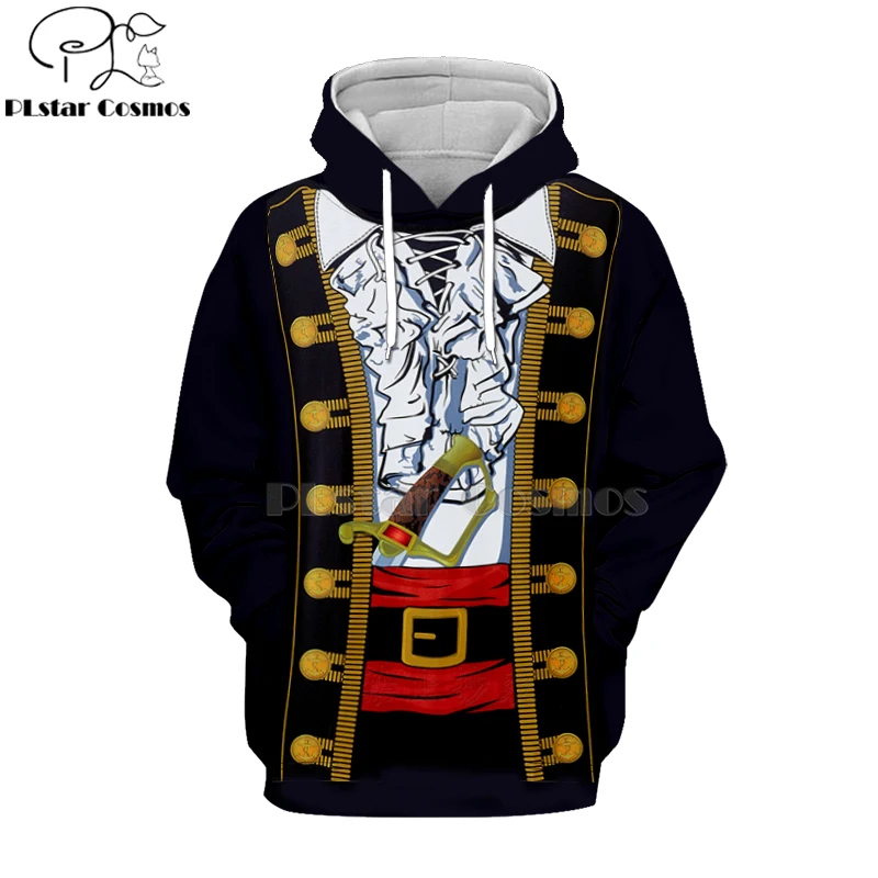 

Карнавальные толстовки/свитшоты PLstar Cosmos owboy с 3d принтом пиратского клоуна, забавная уличная одежда для косплея на Рождество, Хэллоуин, унисе...