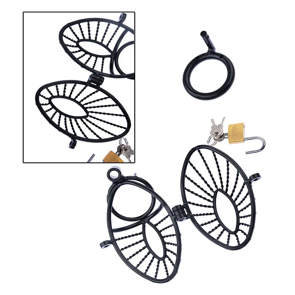 Металлическое кольцо для пениса с замком мужчин | Красота и здоровье