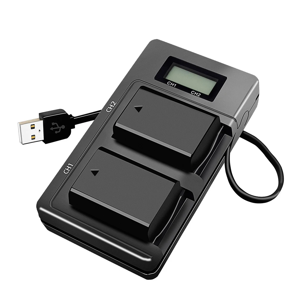 Умное зарядное устройство с USB и ЖК дисплеем для камеры SONY Alpha A7 A7R A7S A5000 A6000 т.