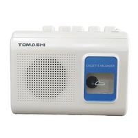 portable walkman cassette player tape recorder with built in speakermicrophone for studentskidsadult learning languagemusic