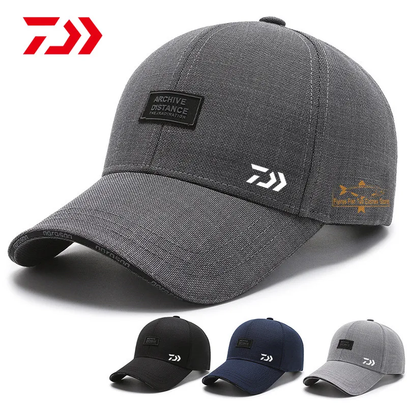 

Рыболовная Кепка Daiwa для активного отдыха, рыболовная Кепка, мужская шляпа для защиты от солнца, рыболовная эластичная Регулируемая шляпа о...