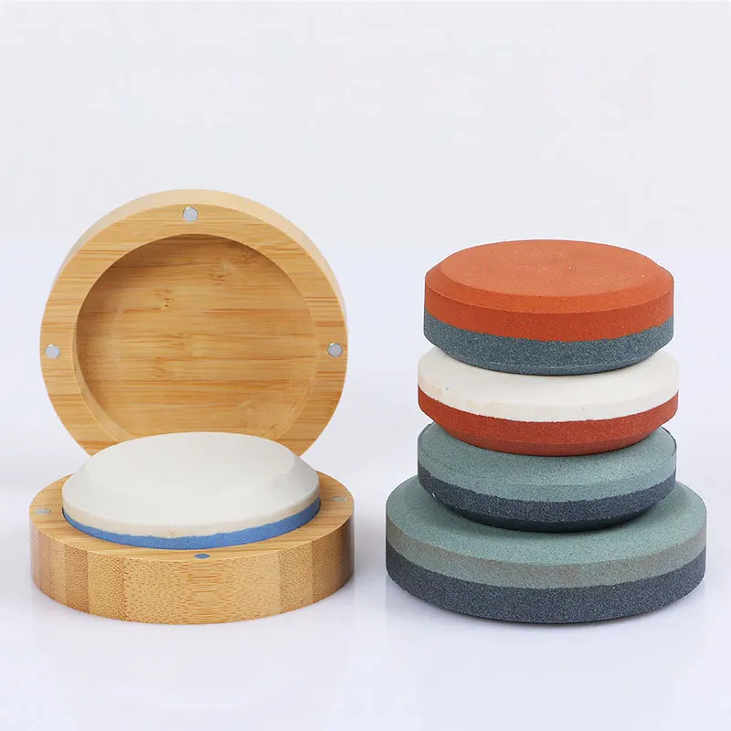 

Точильный камень для ножей, точильный камень с двойной зернистостью, универсальный, уличный