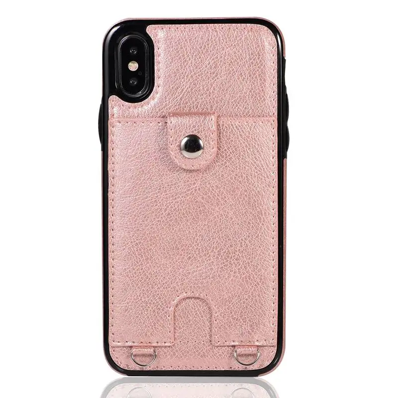 Модный, с длинным ремешком кожаный чехол для iPhone XS Max XR XS X 7 8, 6, 6 S, Plus, ремешок бумажник чехол для iPhone 11 Pro Max 11 Pro 11 пакета(ов