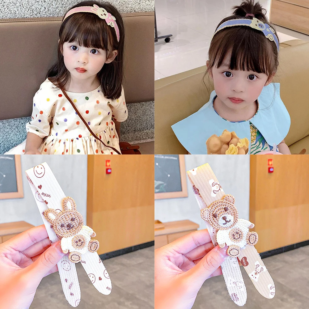 Новая повязка на голову с милым котом и бантом аксессуары для девушек удобные