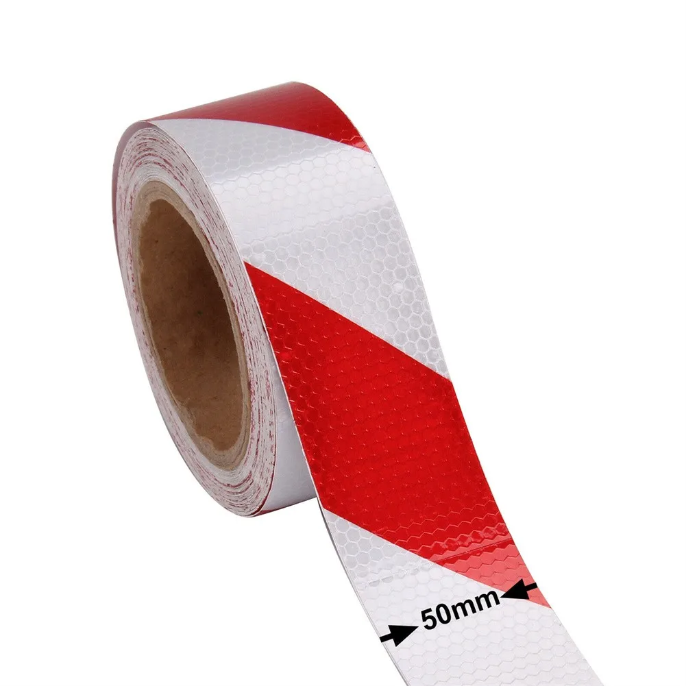 

4m X5cm Car Reflective Tape Sticker Safety Mark Car Styling Warning Tape Motorcycle Bicycle Film Decoration Tool