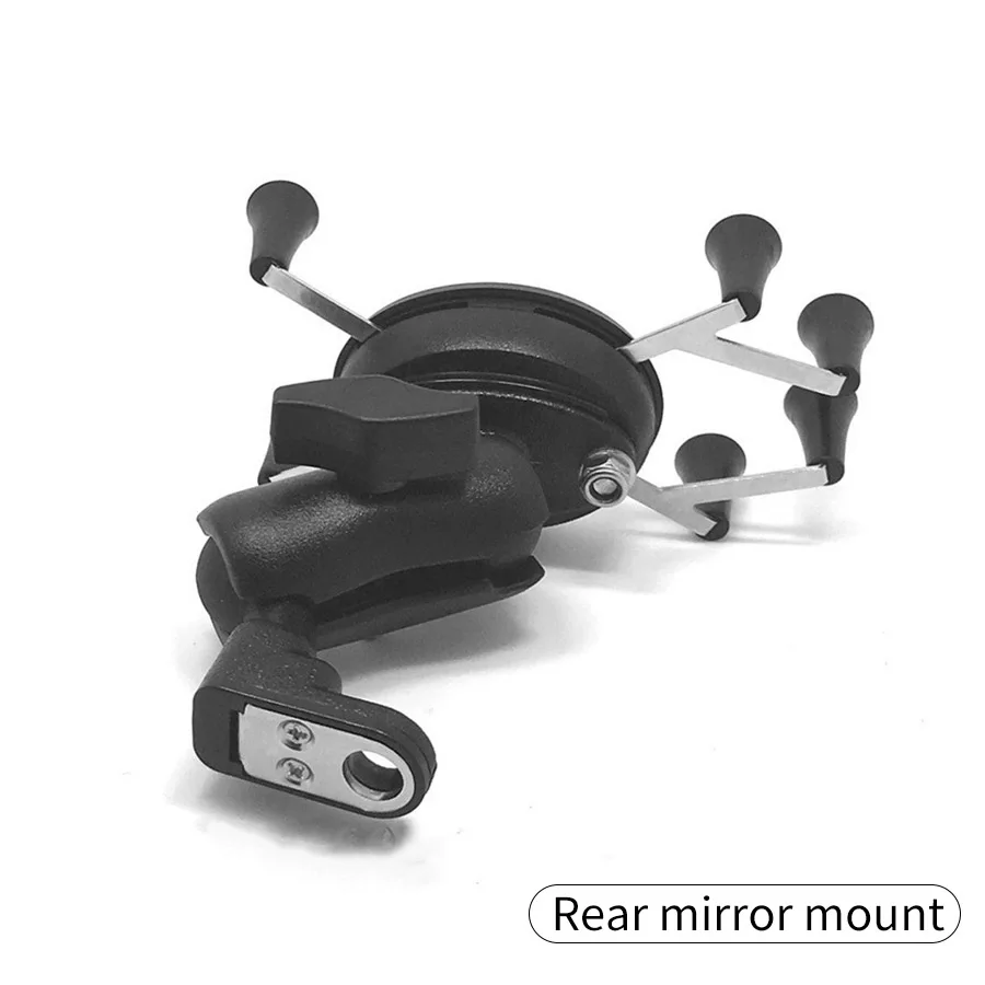 Handlebar kit TUYU руль мотоцикла зеркало заднего вида крепление Rail X-Grip для Gopro мобильного телефона смартфон держатель для iPhone X 8 6s Ram крепления - Цвет: Handlebar kit