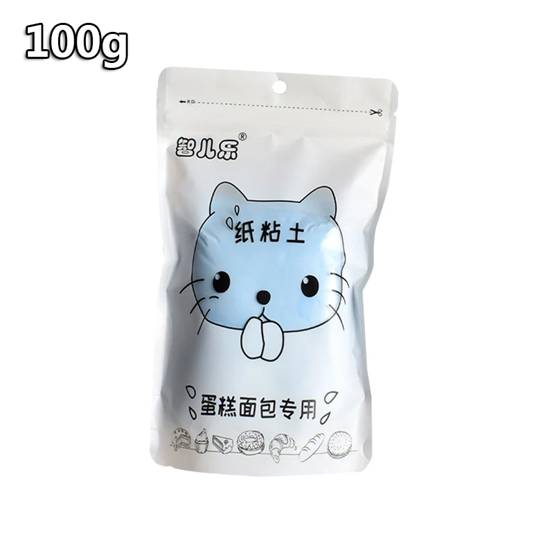 100g clay 4 Горячая глина "сделай сам" игровой набор инструментов для теста для лепки аксессуары пластик ine моделирование формы комплект глины слизь пластиковый набор резаков формы игрушки для детей - Цвет: 100g clay 4