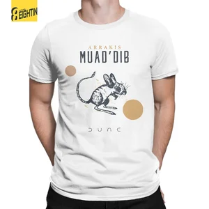 Men's T-Shirts Dune 2020 Muad'Dib Spice Novelty 100% Cotton Tee Shirt Short Sleeve T Shirt O Neck Clothing Gift