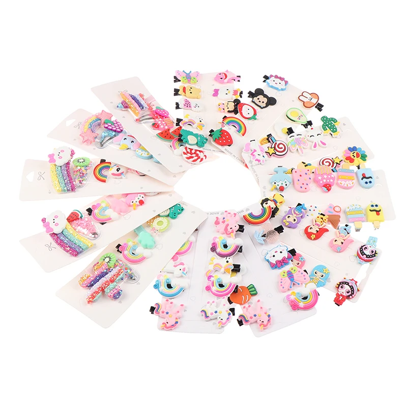 

Children Sweet Barrettes Hair Clips Headband Fashion Hair Accessories New