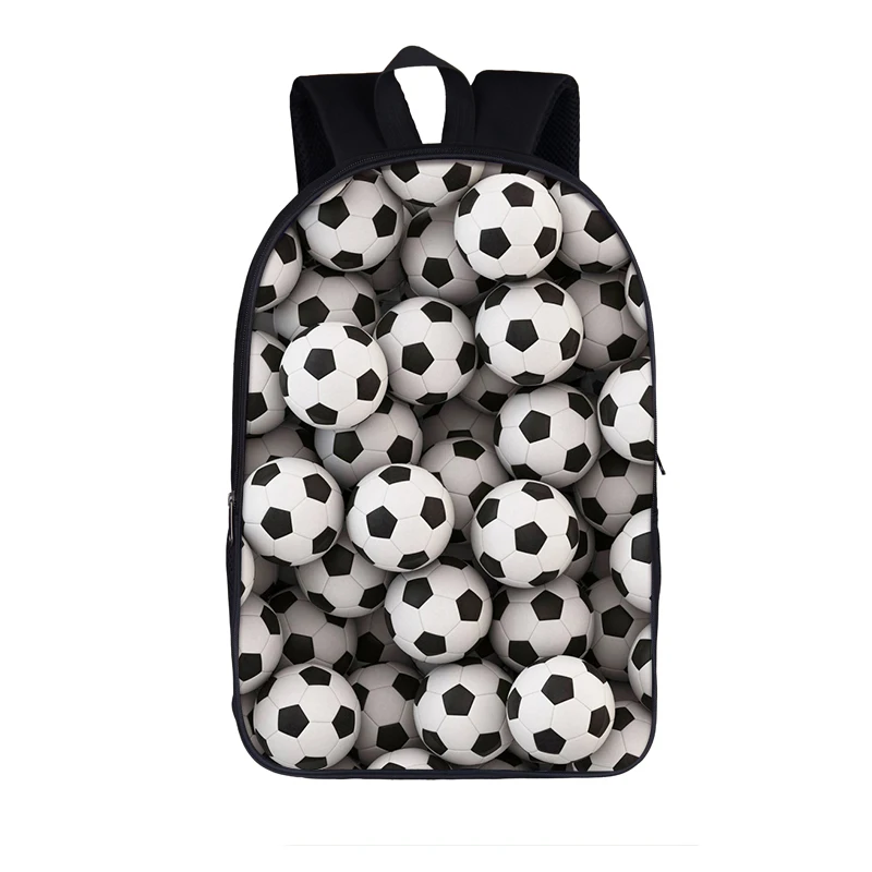 Классный рюкзак footbally / soccerly для подростков детские школьные ранцы мужская сумка