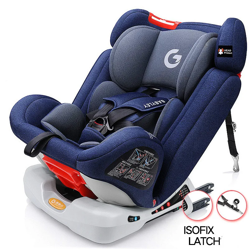 ISOFIX LATCH 0-12 детское автомобильное безопасное сиденье с большим углом комфорта ISOFIX детское автомобильное сиденье - Color: ISOFIX LATCH