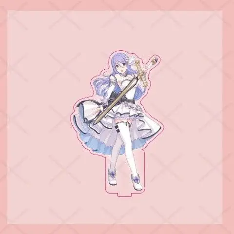 

Anime Princess Connect! Re:Dive Eustiana von Astraea Cute Stand Figure Cosplay Cartoon Acrylic Model Plate Desk Decor Xmas Gifts