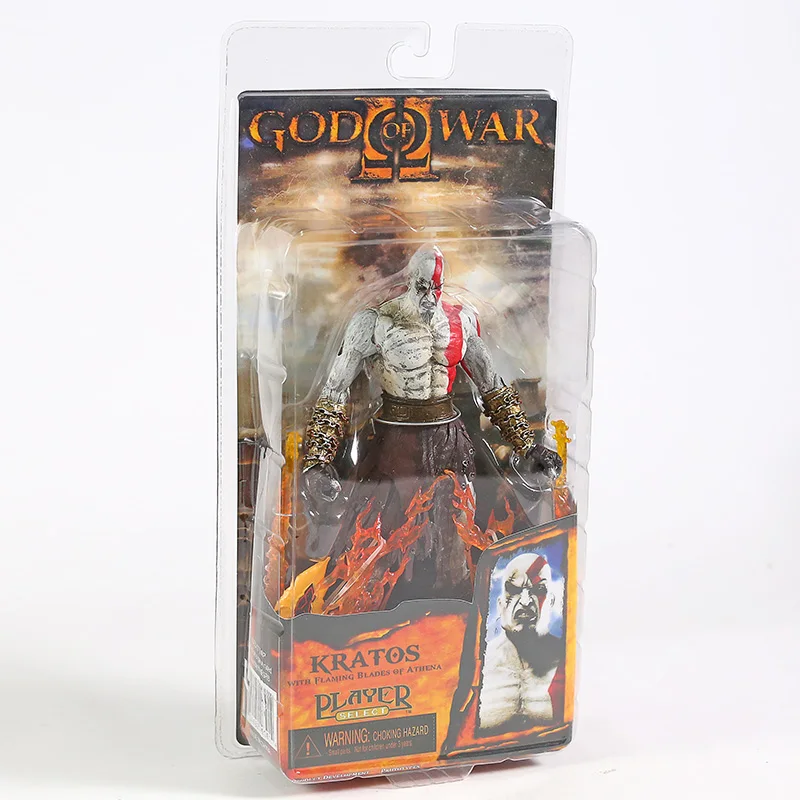 NECA God of War Kratos in Ares Armor Blades ПВХ экшн фигурка игрушка 7 дюймов 18 см Высокое качество|god