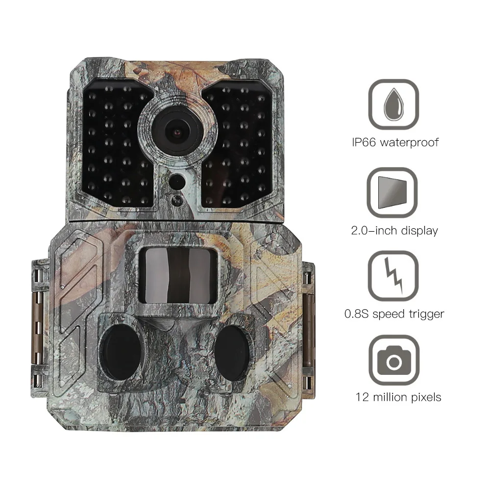 

Hunting Camera 20MP 0.2s Fast Shooting Infrared Night Vision Waterproof Digital Trail Camera for Outdoor Deer Hunting